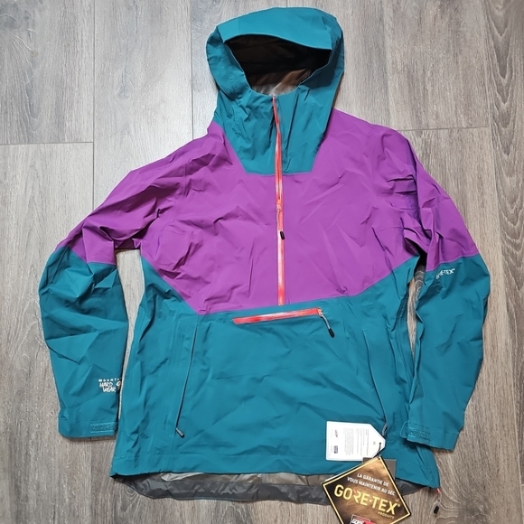 Mountain Hardwear Exposure 2 Paclite Stretch Pullover Goretex XL Colorblock - Picture 1 of 11